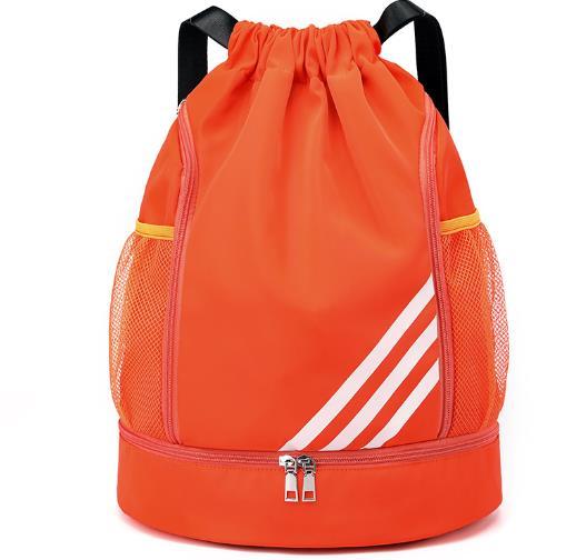 HF Mochila esportiva elástica funcional, bolsa de armazenamento de bola de futebol, bolsas esportivas de alta capacidade para vida ativa, design novo, 2023