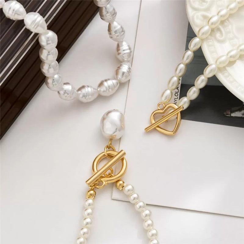 HF Conjunto de Colares Majestic Pearls - Compre 1 e Leve 3