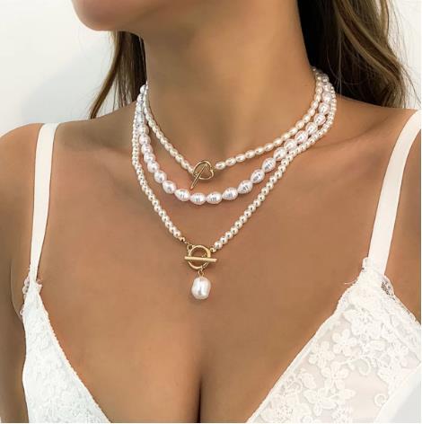 HF Conjunto de Colares Majestic Pearls - Compre 1 e Leve 3