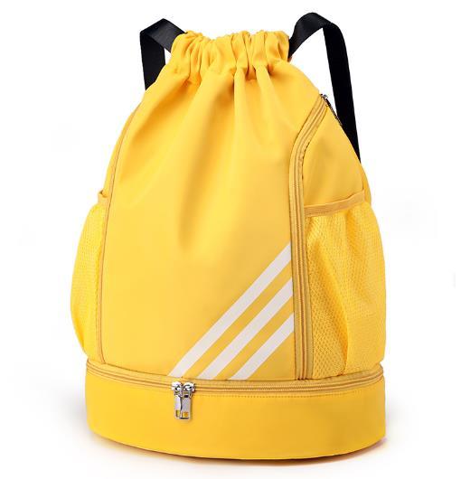 HF Mochila esportiva elástica funcional, bolsa de armazenamento de bola de futebol, bolsas esportivas de alta capacidade para vida ativa, design novo, 2023